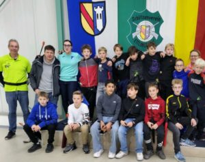 Read more about the article D1 Jugend des SSV beim Schützenverein in Ettlingen
